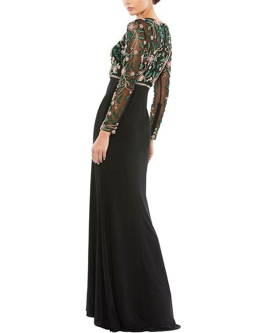 Mac Duggal Black Trumpet Gown
