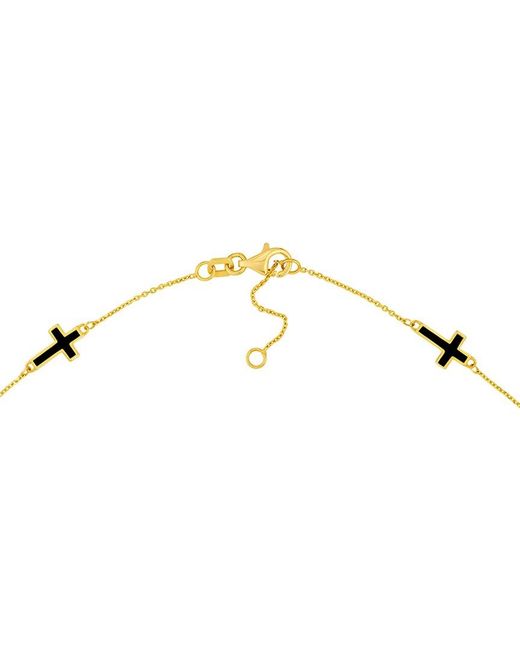 HAWLEY ST Metallic 14K Religious Bracelet