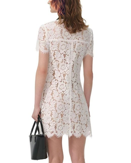 Vincent White Shirt Dress