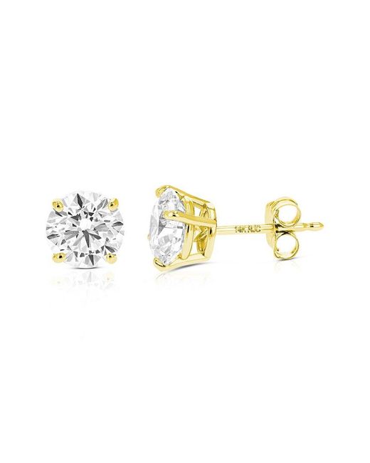 Amairah Metallic 14K 3.00 Ct. Tw. Lab-Grown Diamond Earrings