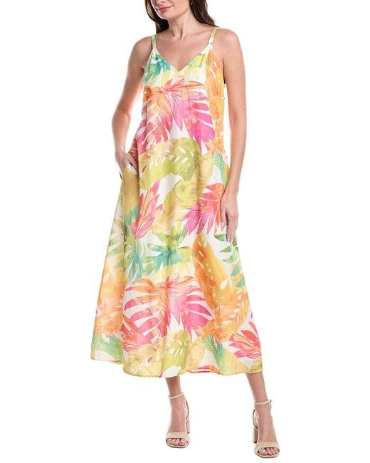 Tommy Bahama White Tropicana Isle Maxi Dress