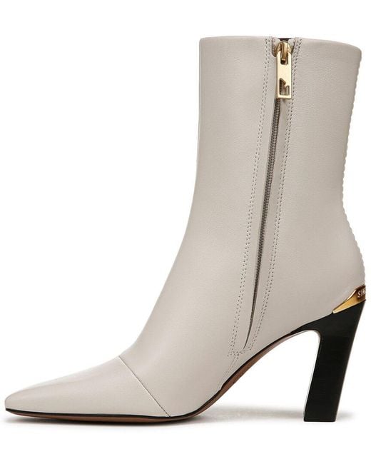 Franco Sarto White Briar Leather Bootie