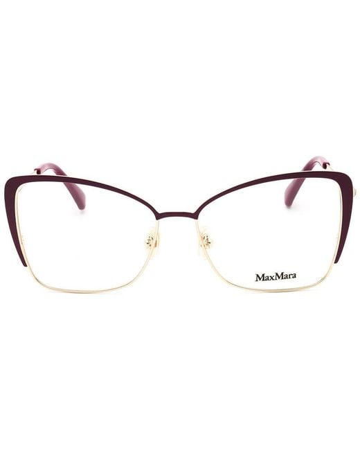 Max Mara Purple 56Mm Optical Frames
