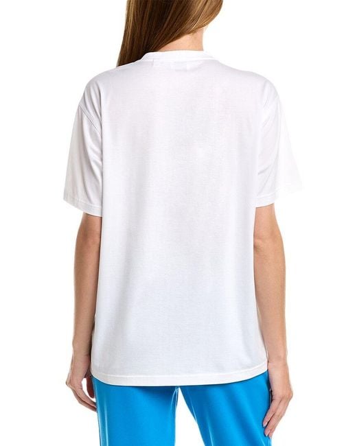 Burberry White Oak Leaf Crest T-Shirt