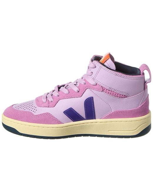 Veja Pink V-95 O.T. Leather Sneaker