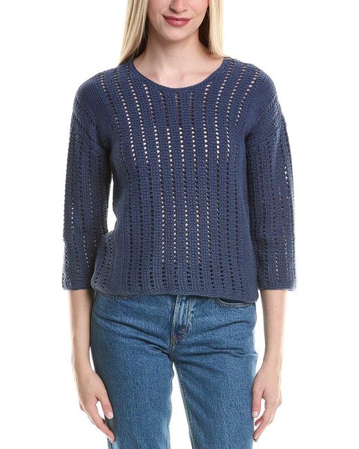 J.McLaughlin Blue Keira Sweater