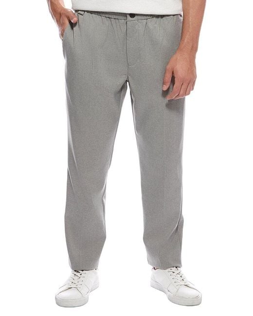 Scotch & Soda Gray Drawstring Melange Pant for men