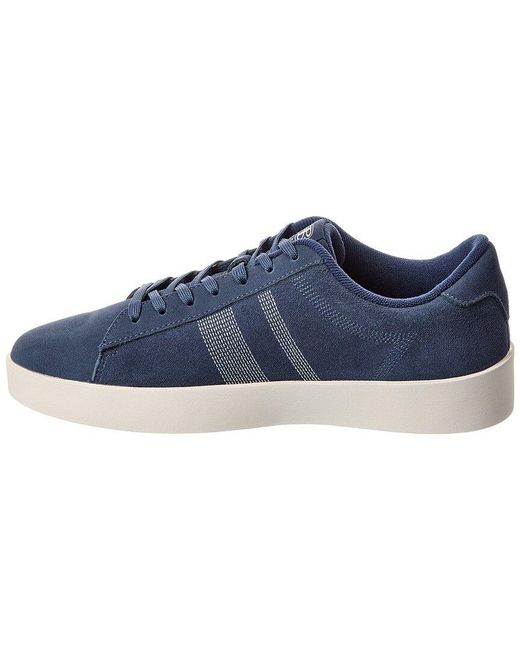Ben Sherman Blue Boxwell Suede Sneaker for men