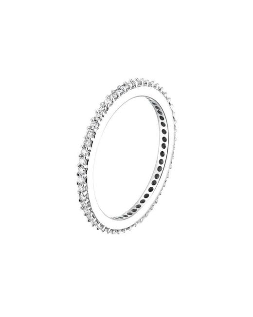 Amairah White 14K 0.50 Ct. Tw. Lab-Grown Diamond Eternity Ring