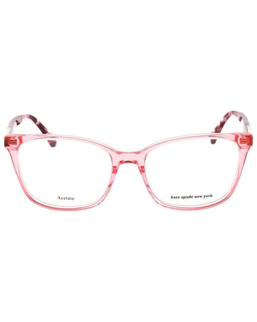 Kate Spade Pink Davina 54Mm Optical Frames