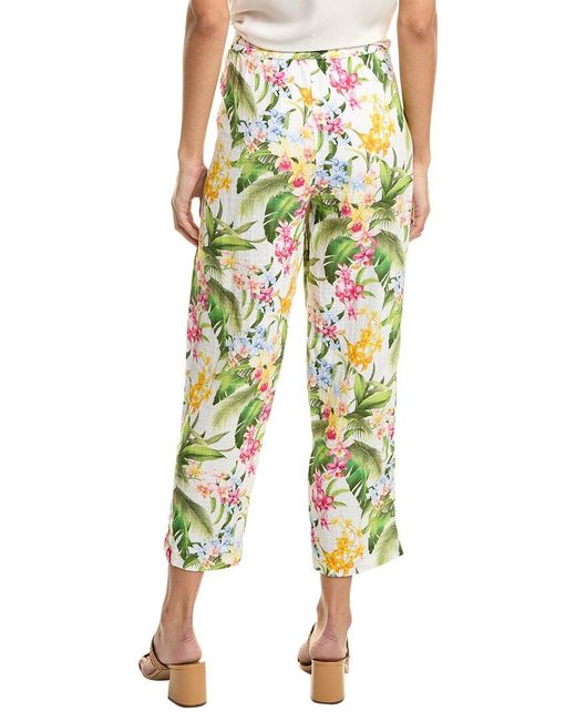 Tommy Bahama Yellow Breezy Blooms Easy Pant