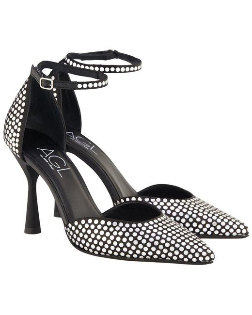 Agl Attilio Giusti Leombruni White Dea & Light Leather Pump