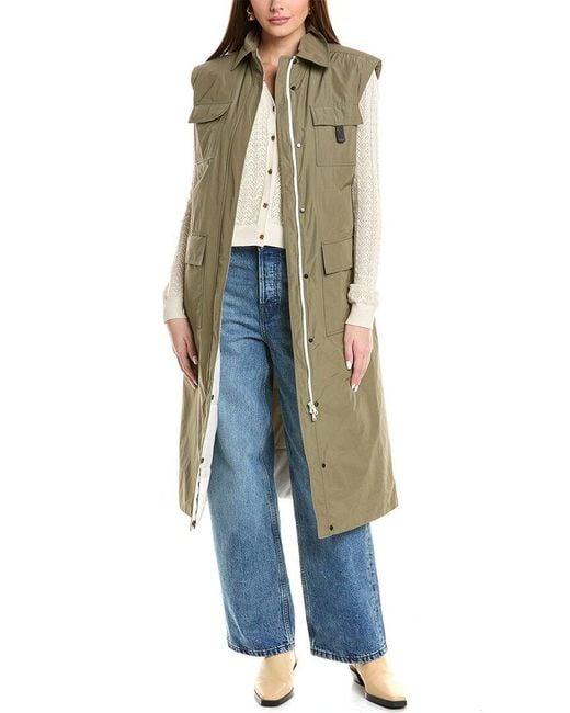 Brunello Cucinelli Blue Vest