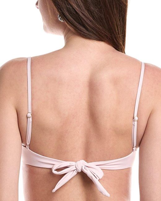 WeWoreWhat Natural Full Coverage Underwire Bikini Top