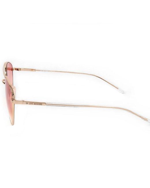Love Moschino Pink Mol024 57mm Sunglasses