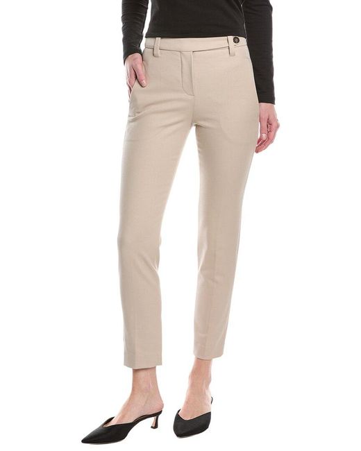 Brunello Cucinelli Natural Pant