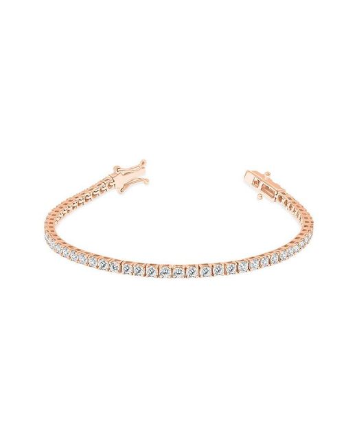 True Diamond White 14K 5.00 Ct. Tw. Diamond Tennis Bracelet