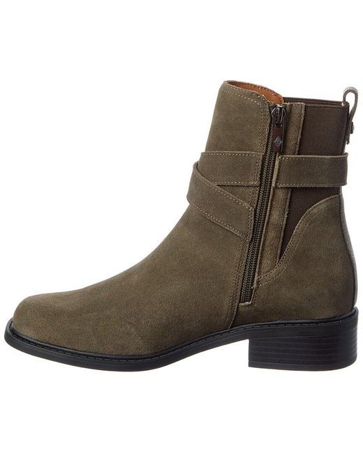 Donald J Pliner Brown Mathilda Suede Boot