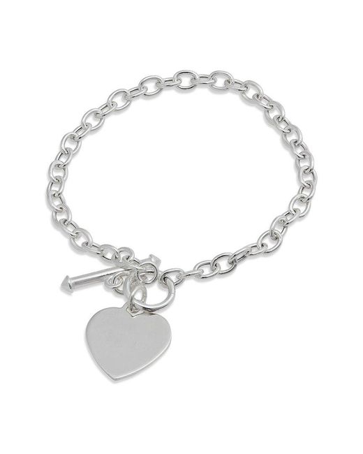 Savvy Cie White Toggle Bracelet