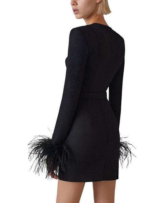 CAMILA BLANCO Black Mini Dress