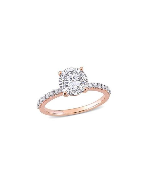 Rina Limor 10k Rose Gold 2.72 Ct. Tw. White Sapphire Ring