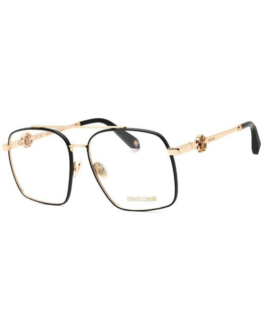 Roberto Cavalli Metallic Vrc028 58Mm Optical Frames