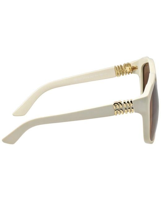 Miu Miu Natural 59Mm Sunglasses