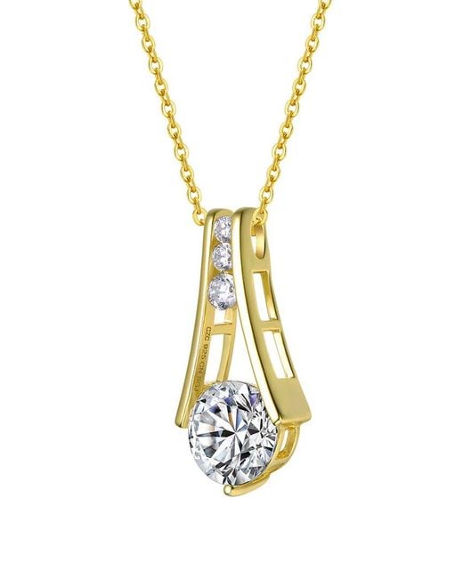 Genevive Jewelry Metallic Pendant