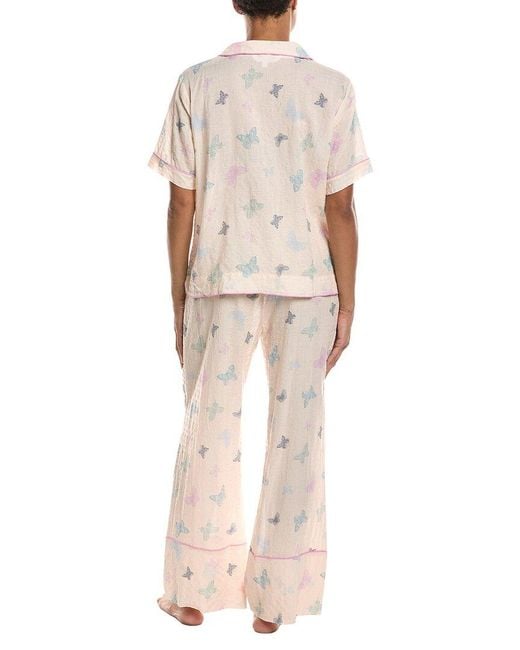 Honeydew Intimates Pink 2Pc Good Life Shortie Pajama Set