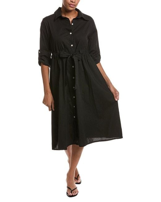 Persaman New York Black Elastic Waist Dress