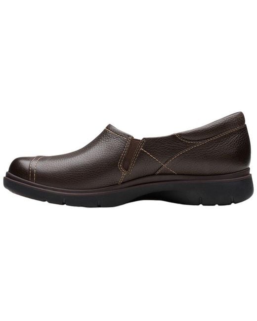 Clarks Brown Certina Ease Leather Loafer