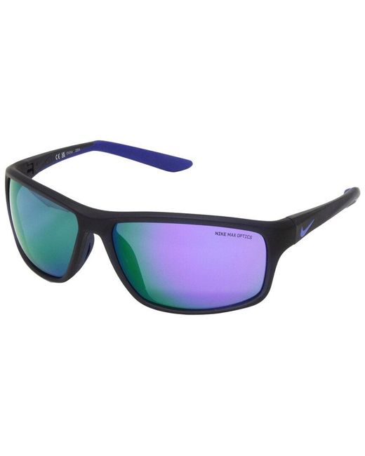 Nike Blue Dv2155 64Mm Sunglasses for men
