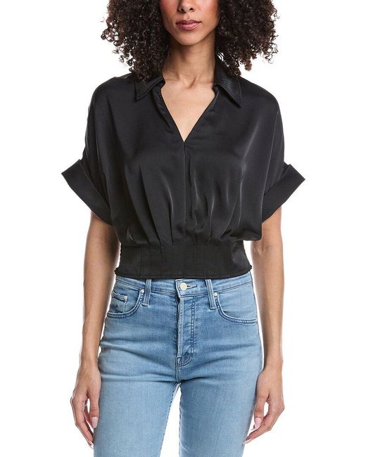 Ramy Brook Black Sonja Top