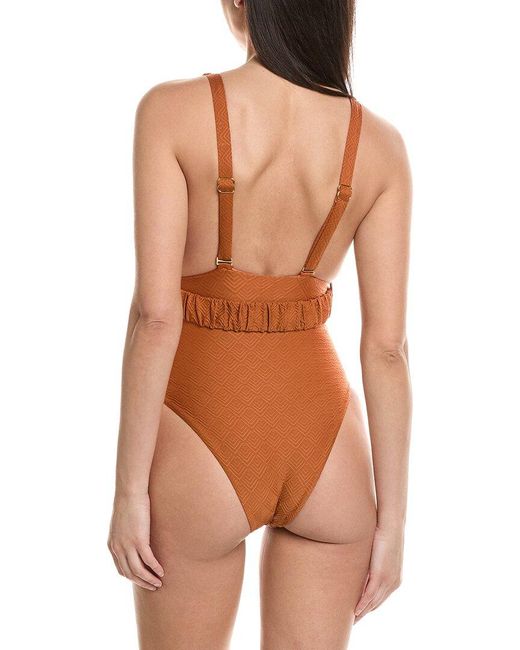Palmacea Brown Gea Twiggy One-Piece