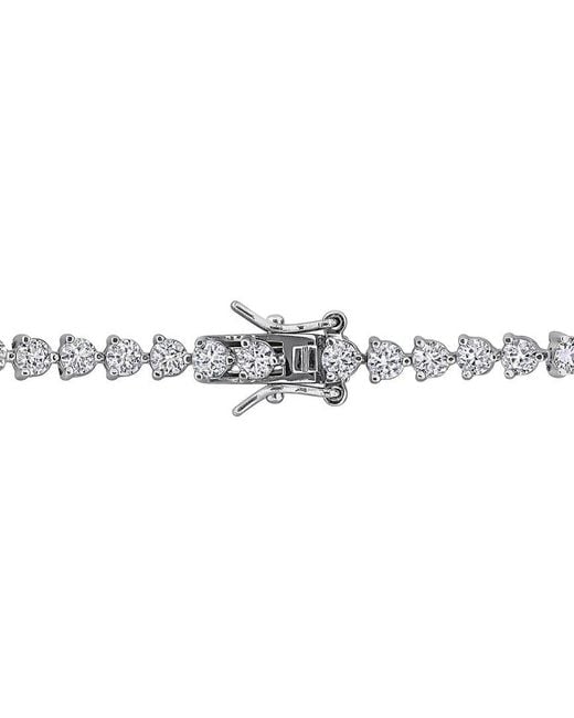 Rina Limor Blue 8.38 Ct. Tw. Lab-Grown And Sapphire Graduated Tennis Bracelet