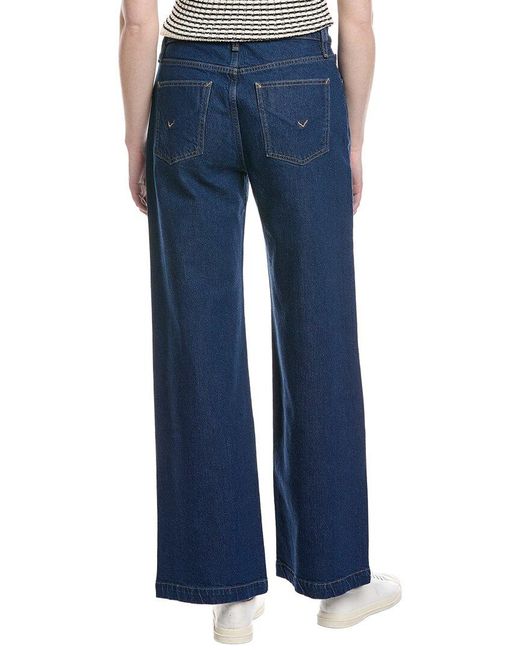 Low Key Rylee Hudson Jeans Rylee Low-Rise Rinse Loose Jean in Blue | Lyst UK