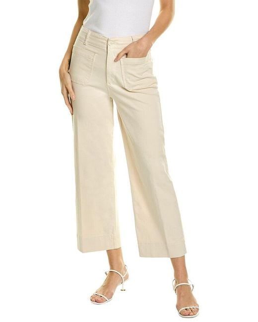 Bagatelle Natural Peached Twill Patch Pocket Pant
