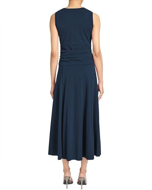 Santorelli Blue A-Line Dress