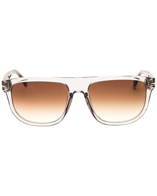 David Beckham White Db 7111/S 56Mm for men
