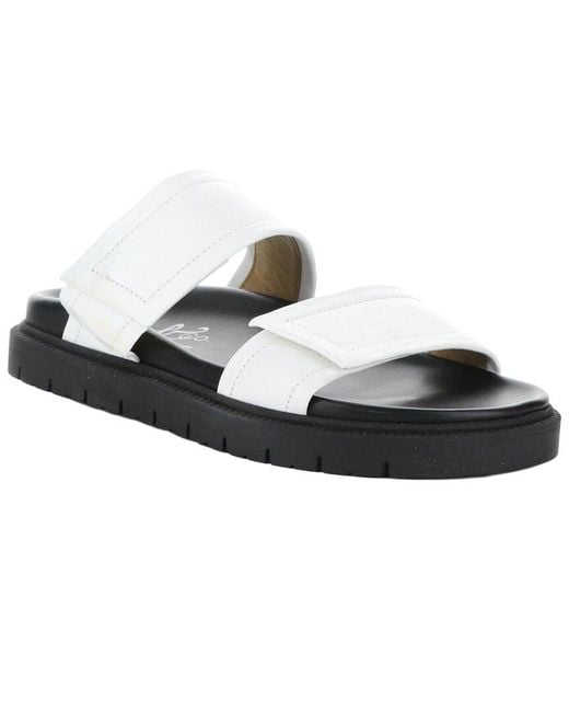 Bos. & Co. Black Bos. & Co. Starla Leather Sandal
