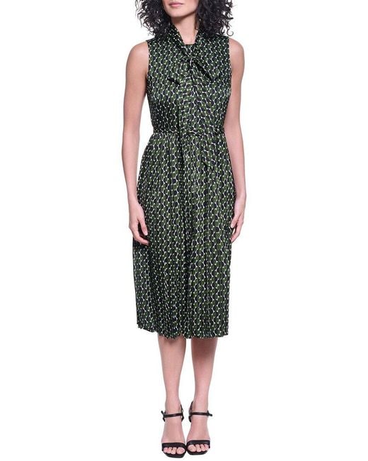 Karl Lagerfeld Green Midi Dress