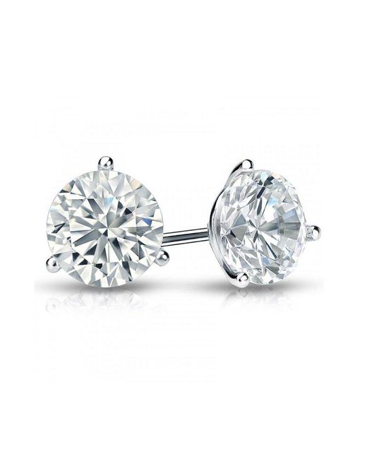 Diana M Metallic Fine Jewelry 14k 3.00 Ct. Tw. Diamond Studs