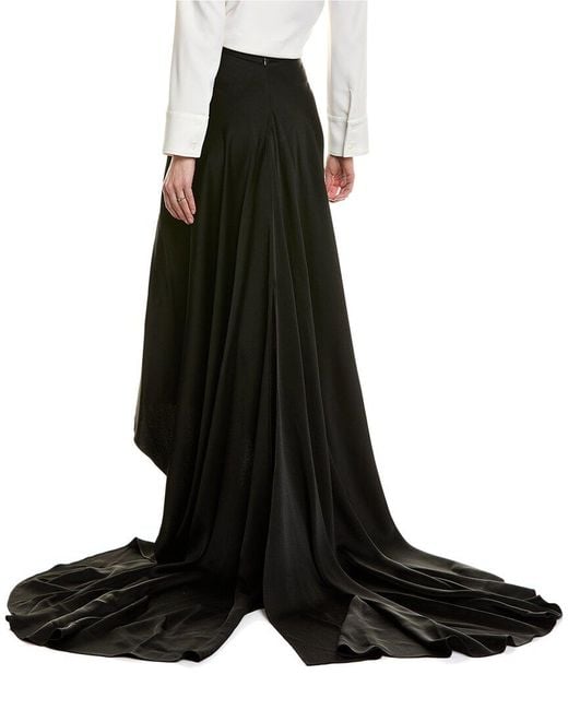 Michael Kors Black Charm Fishtail Skirt