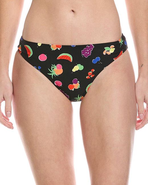 Kate Spade Black High-Cut Bikini Bottom