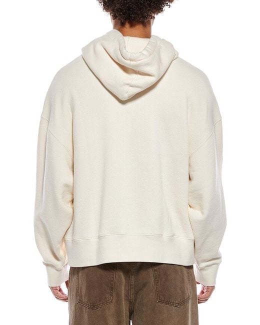 Palm Angels Natural Hooded Sweatshirt for men