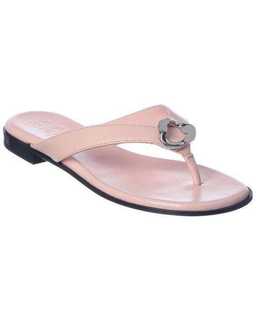 givenchy g chain sandals