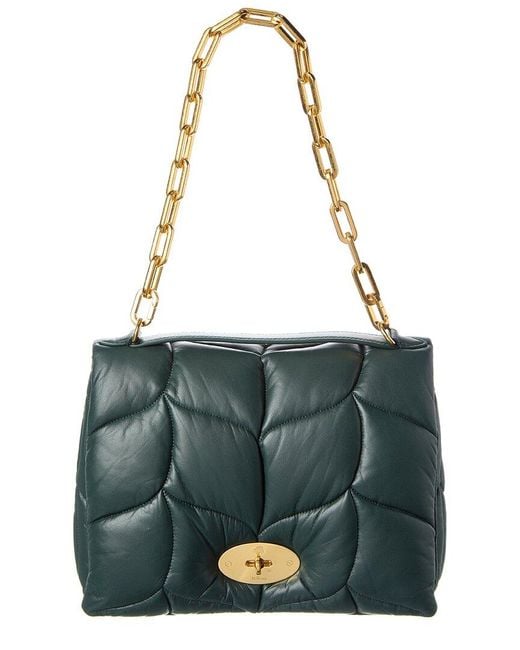 Mulberry Green Softie Leather Shoulder Bag