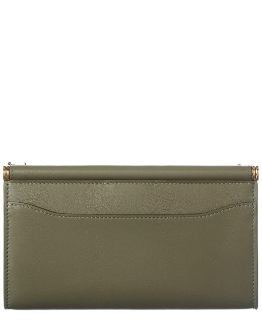 Dolce & Gabbana Green Sicily Leather Crossbody