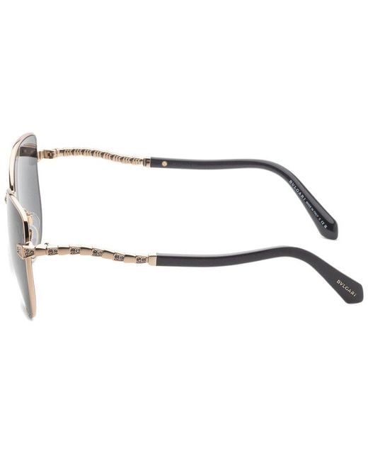 BVLGARI Gray Bv6184b 56mm Sunglasses
