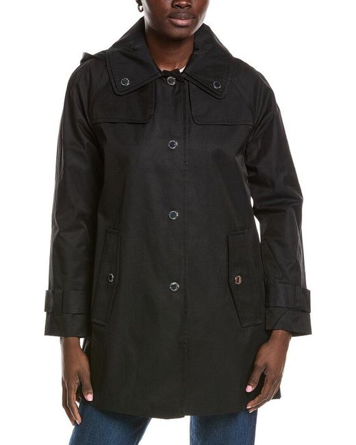 London Fog Black Medium Coat